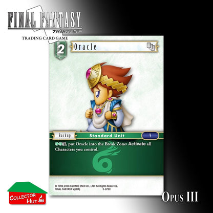 Final Fantasy Trading Card Game OPUS III 3 Singles You Choose