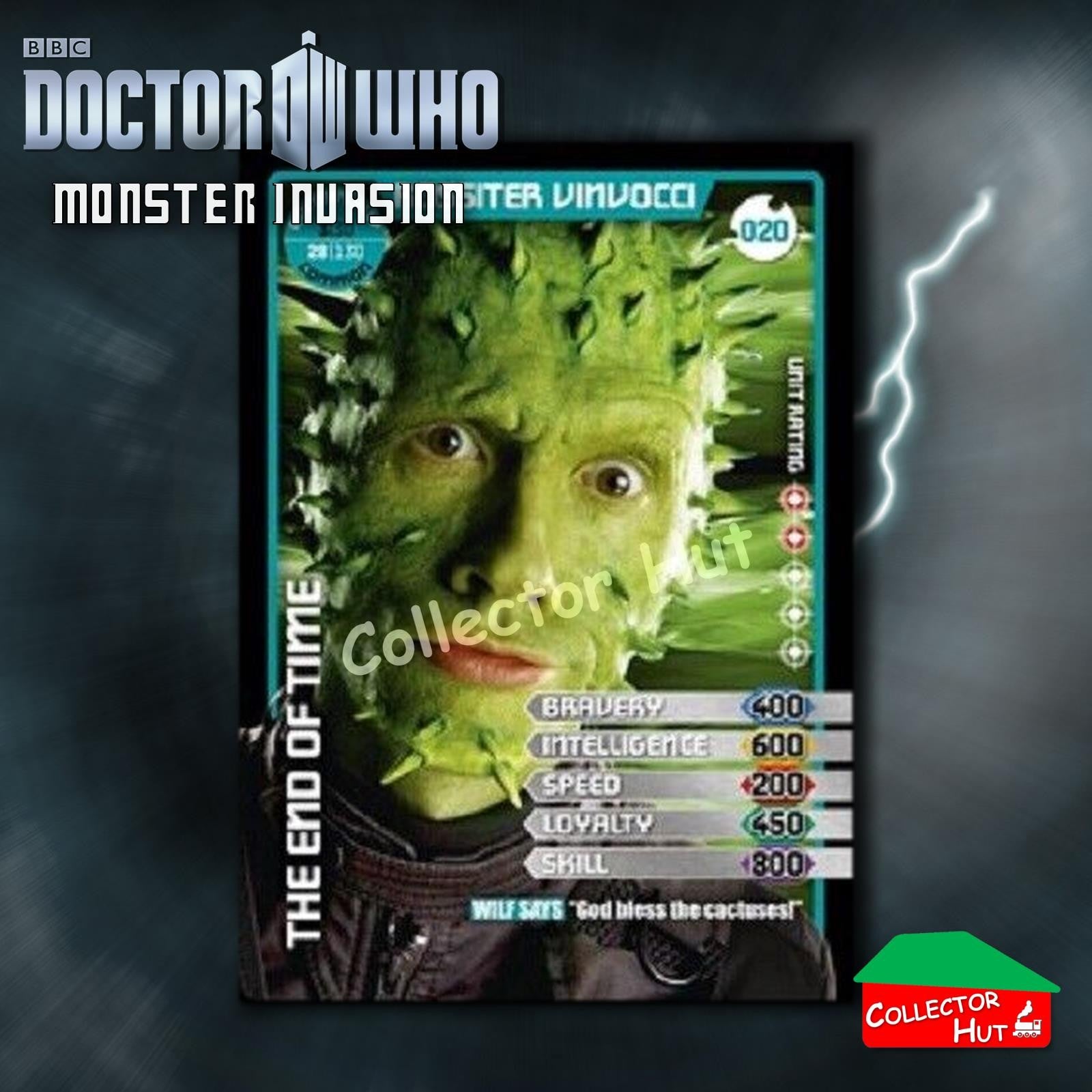 DOCTOR WHO Monster Invasion Trading Cards Base 1-165 New Fresh & Sleeved