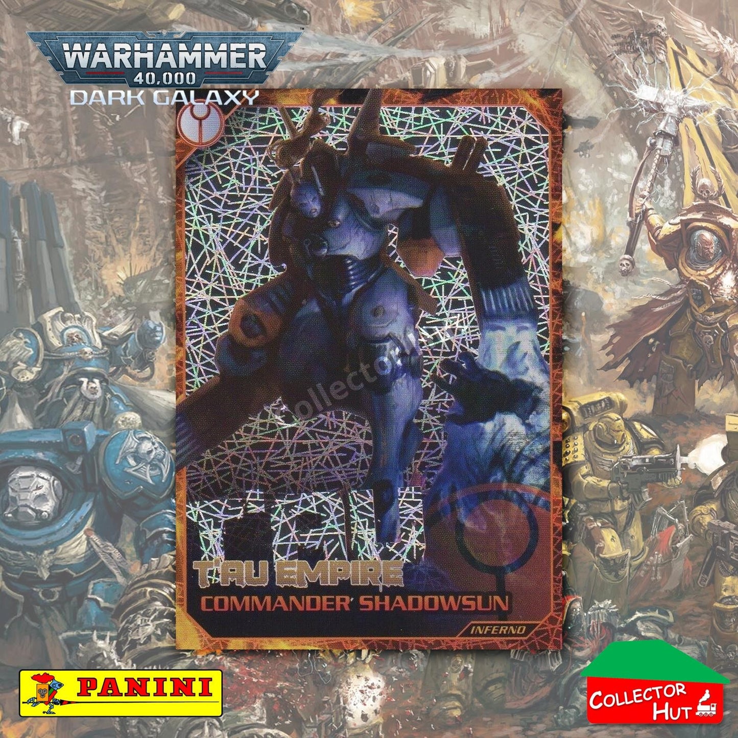 PANINI Warhammer 40,000 Dark Galaxy Webway Inferno Adamantium Limited FOIL Cards