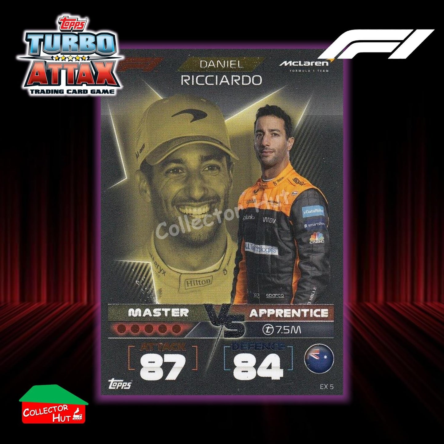 Topps Turbo Attax Formula 1 F1 2022 Limited Edition, 100 Club & Foil Cards
