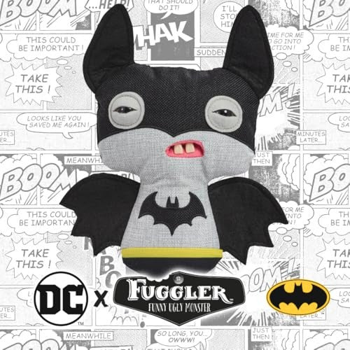 Fuggler x DC Justice League Batman Joker Superman Harley Ugly Plush Toys