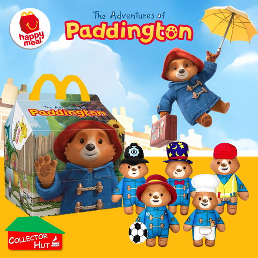McDonald's Happy Meal The Adventures of Paddington 2022 Plush Toys