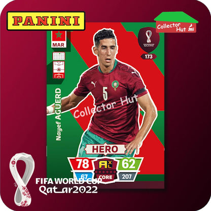 Panini Adrenalyn XL Qatar World Cup 2022 Trading Cards BASE SET #145-288
