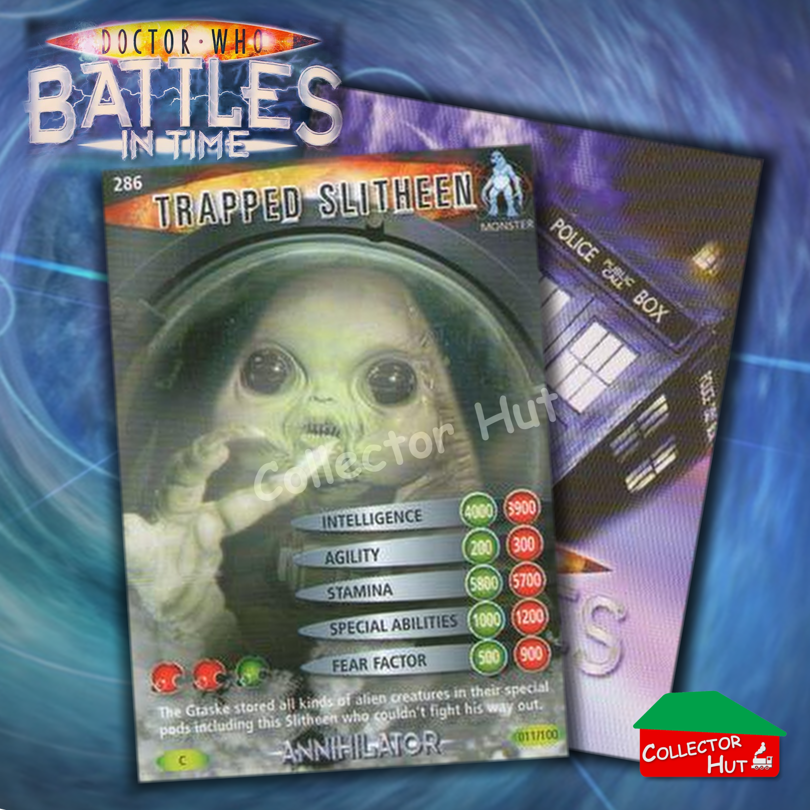 DOCTOR WHO Battles in Time #276-375 ANNIHILATOR RARE & COMMON Cards YOU CHOOSE
