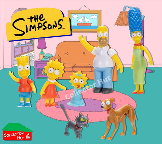 The Simpsons 2.5" Inch Figurine Playset Collection Jakks Pacific 2024