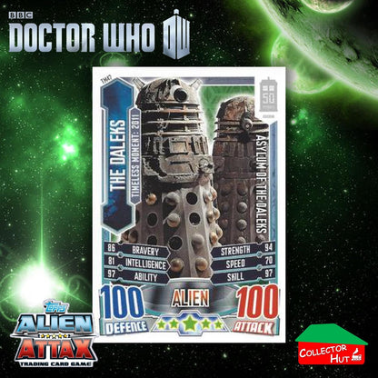Topps Doctor Who Alien Attax 50th Anniversary Edition Companion Timeless Cards