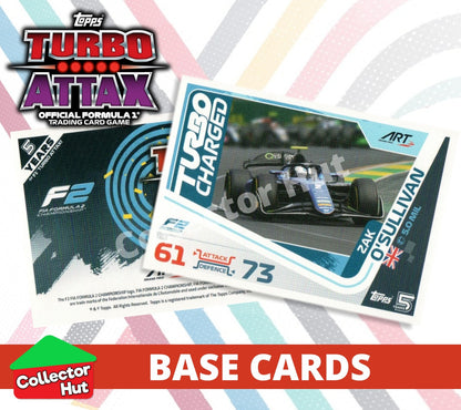 Topps Turbo Attax Formula 1 F1 2024 #167-312 Base Cards YOU CHOOSE