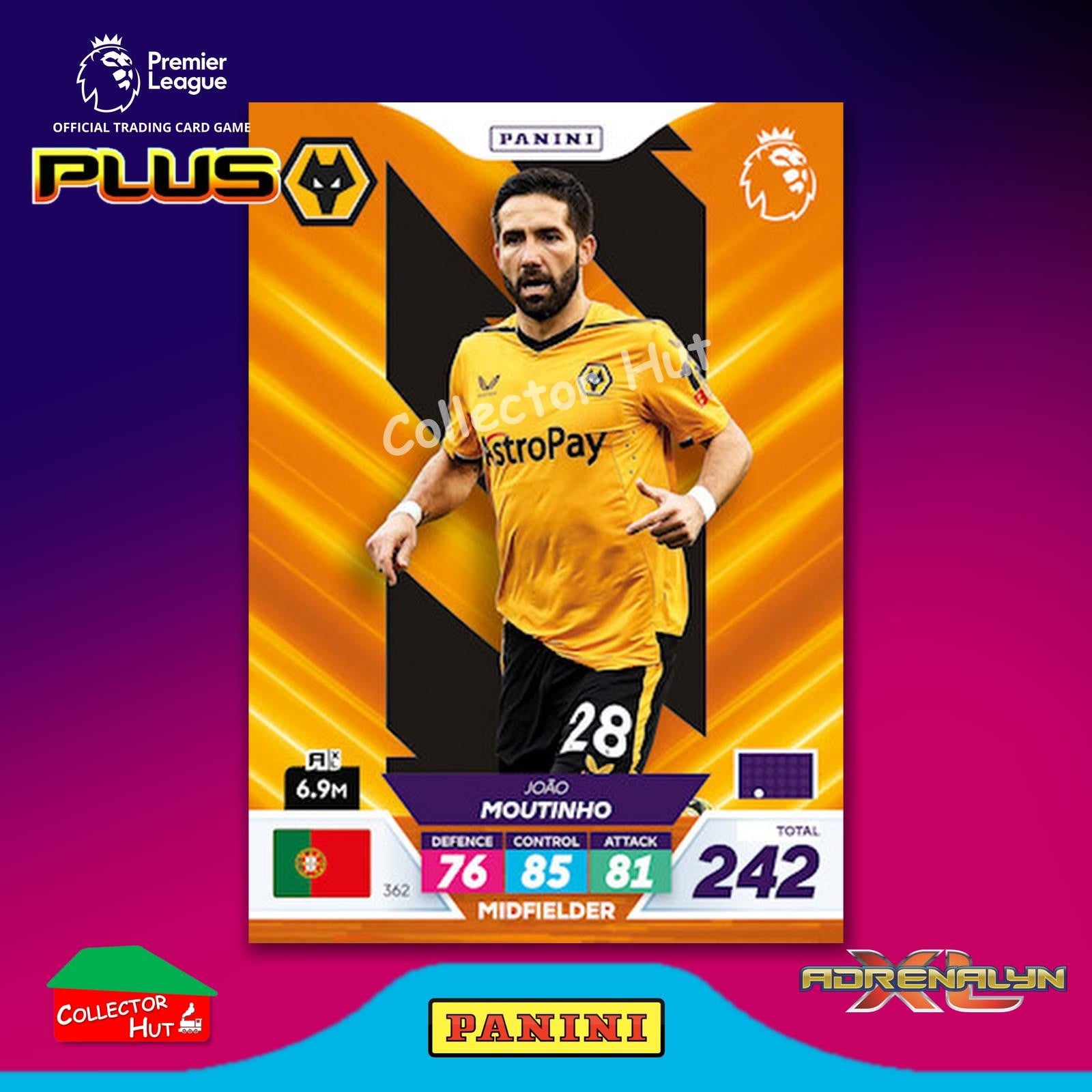 Panini Premier League Adrenalyn XL PLUS 2023 2022/23 Base Cards #190 - #369