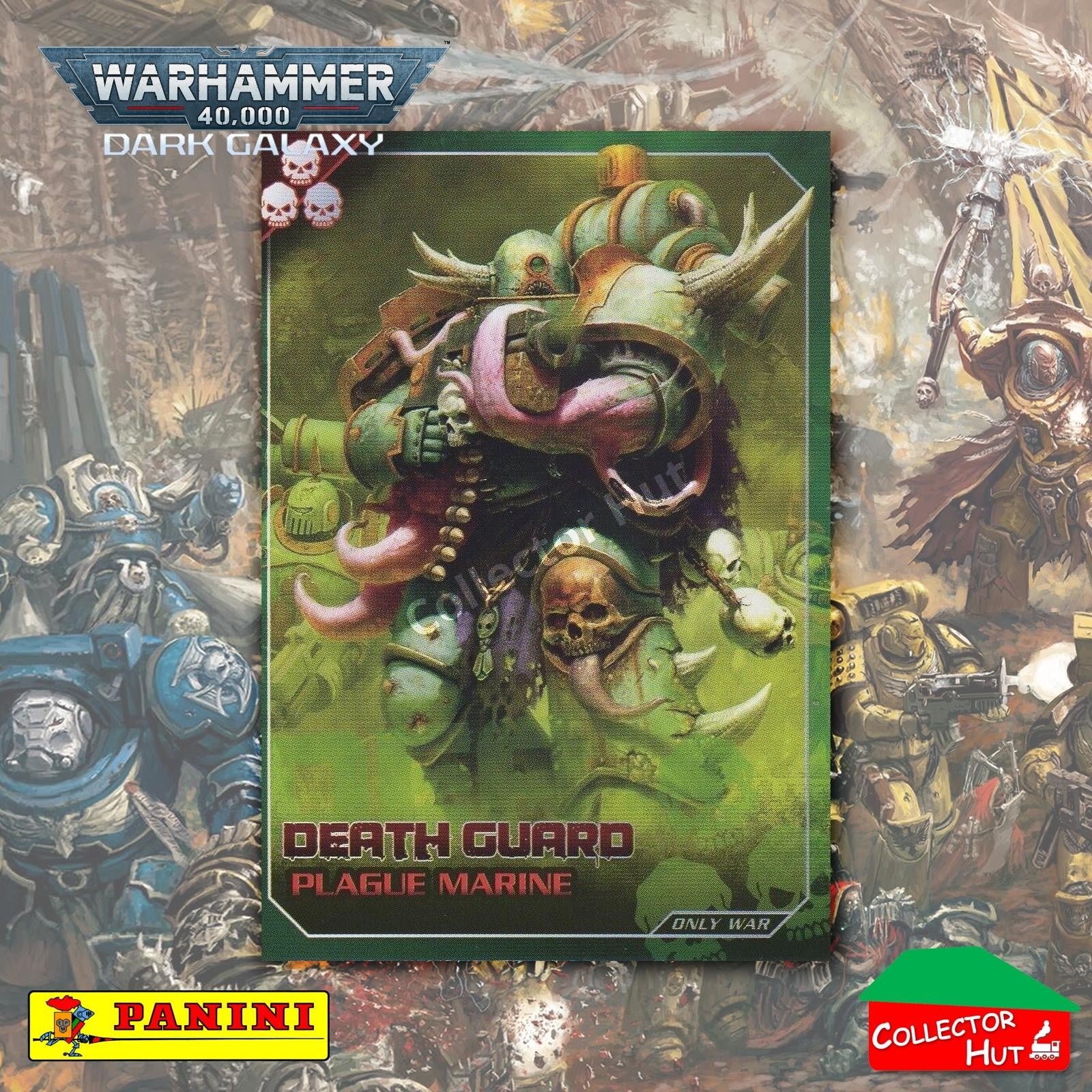 PANINI Warhammer 40,000 Dark Galaxy Only War Base Trading Cards #1-225