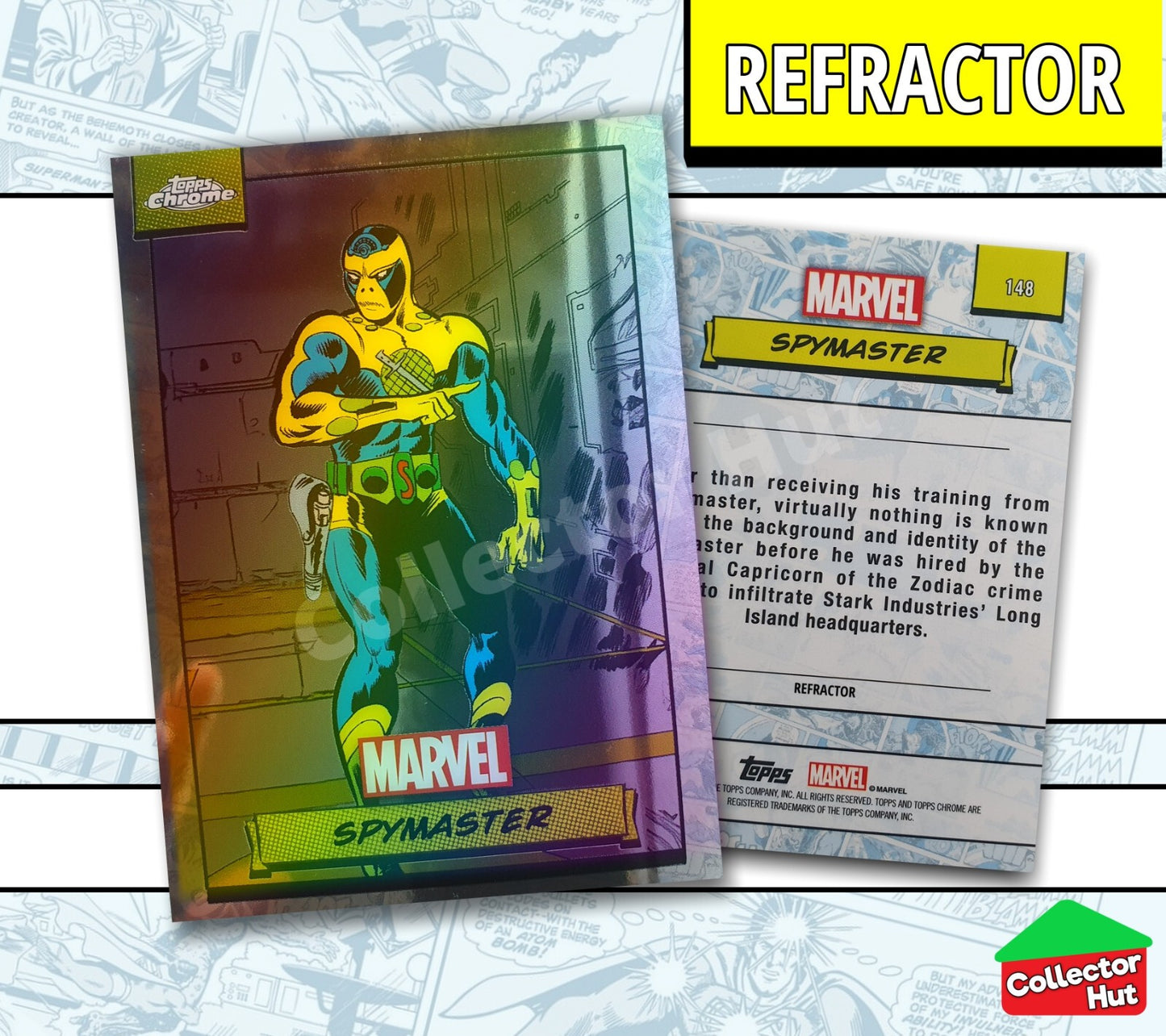 Marvel Topps Chrome 2024 REFRACTOR Card Collection YOU CHOOSE