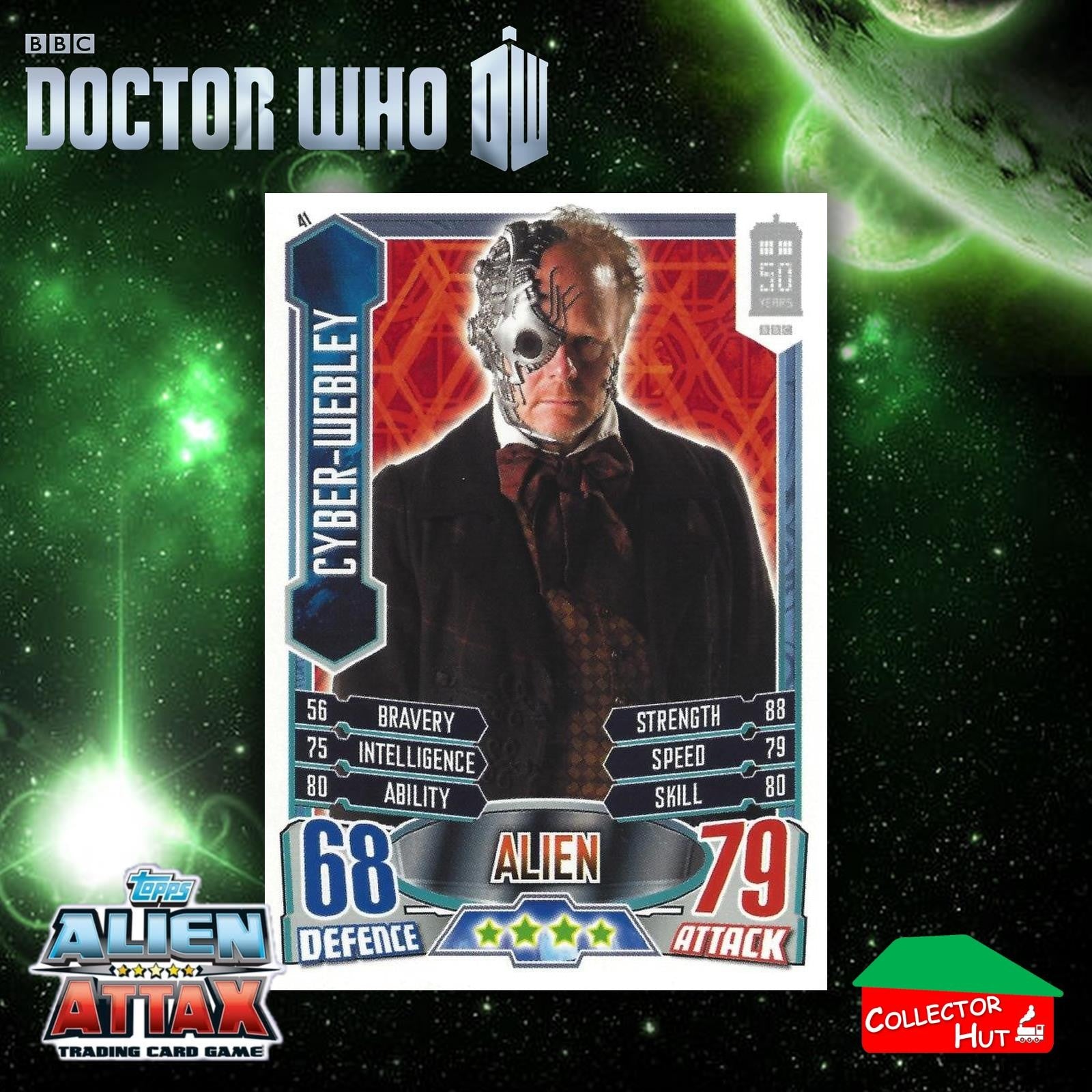 Topps Doctor Who Alien Attax 50th Anniversary Edition Companion Timeless Cards