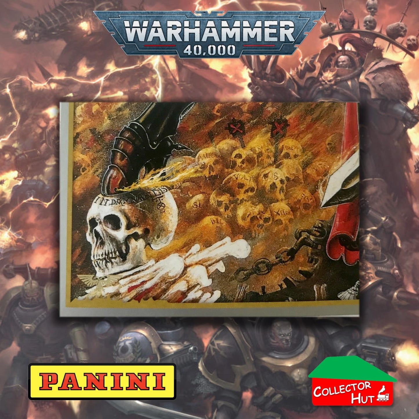 PANINI Warhammer 40,000 Warriors of the Emperor Stickers You Choose