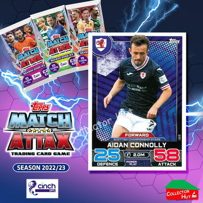 TOPPS MATCH ATTAX SPFL 2022/23 #163-264 Choose Your Card
