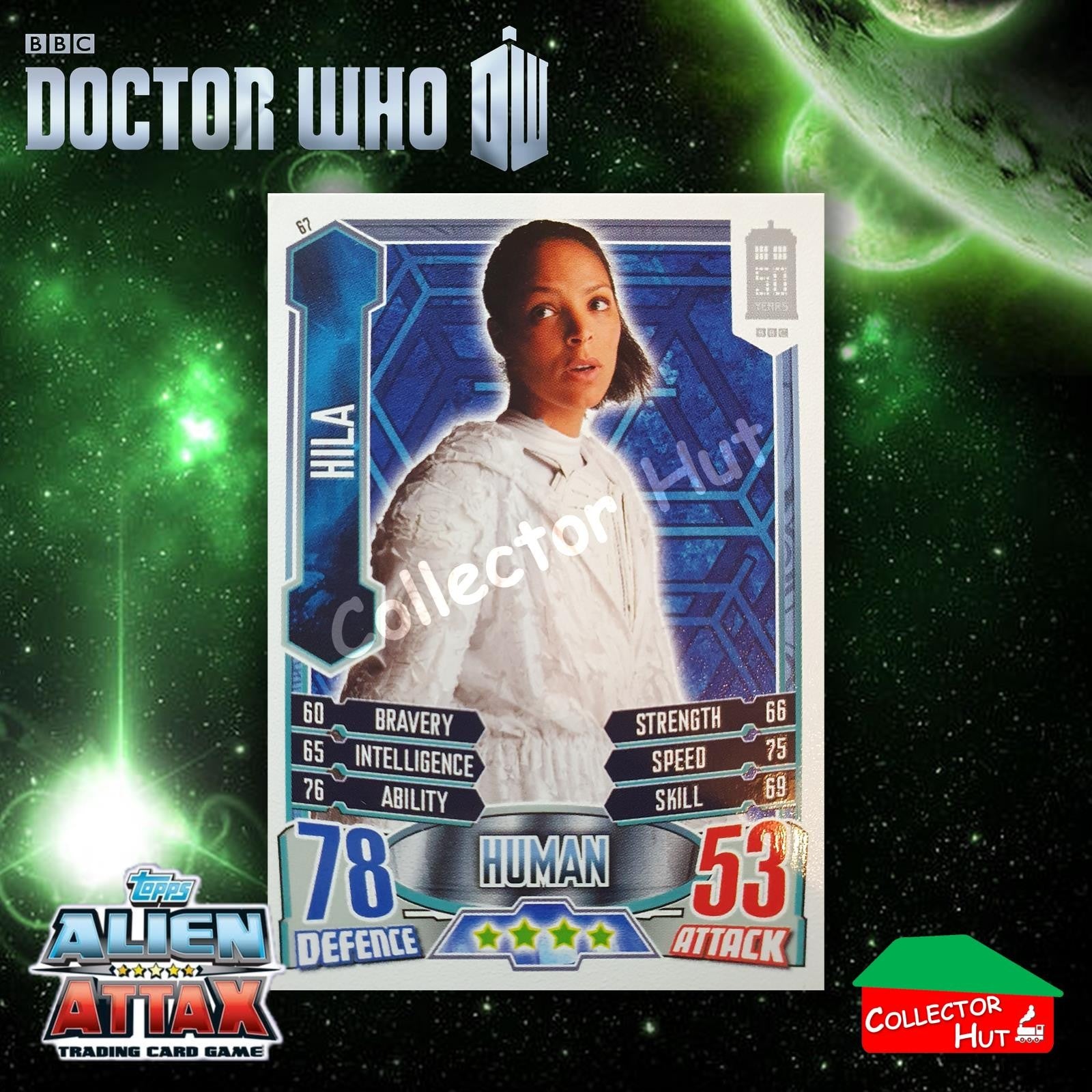 Topps Doctor Who Alien Attax 50th Anniversary Edition Companion Timeless Cards