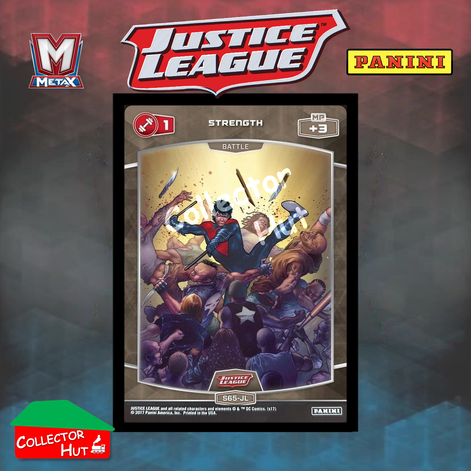 Panini MetaX DC Justice League Cards S1-S72 Choose Your Singles