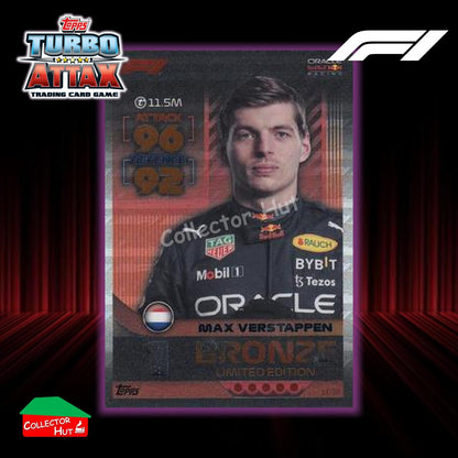 Topps Turbo Attax Formula 1 F1 2022 Limited Edition, 100 Club & Foil Cards