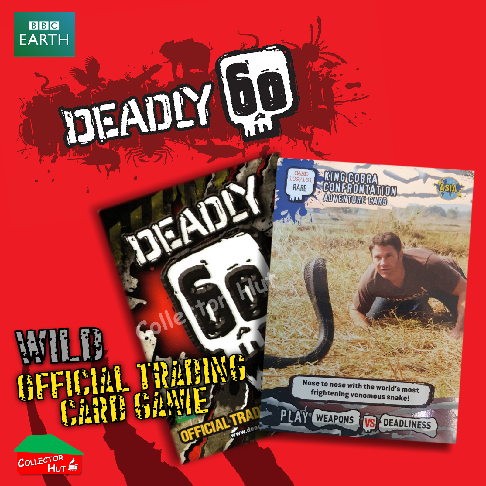 CBBC Deadly 60 Season 1, 2 & Wild FOIL RARE LIMITED Trading Cards