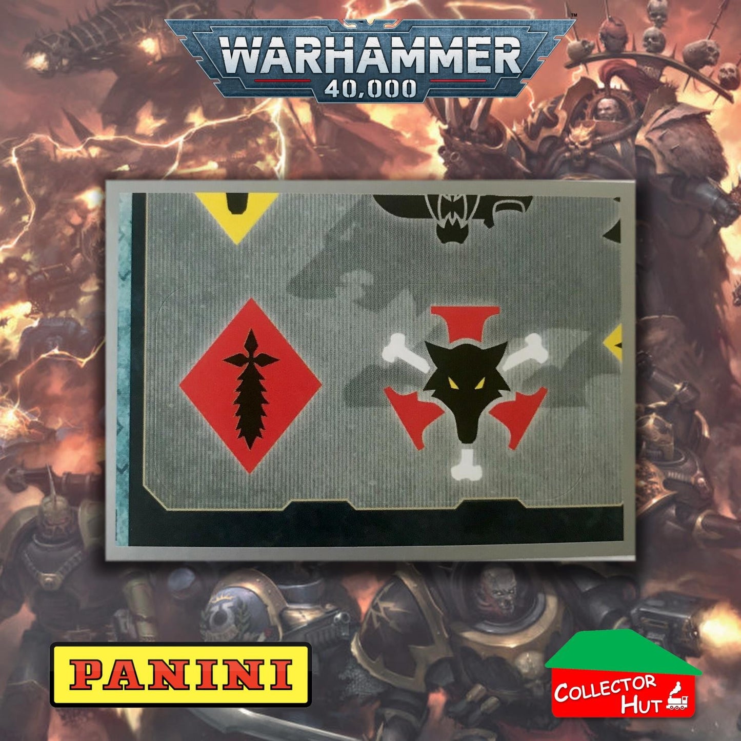 PANINI Warhammer 40,000 Warriors of the Emperor Stickers You Choose