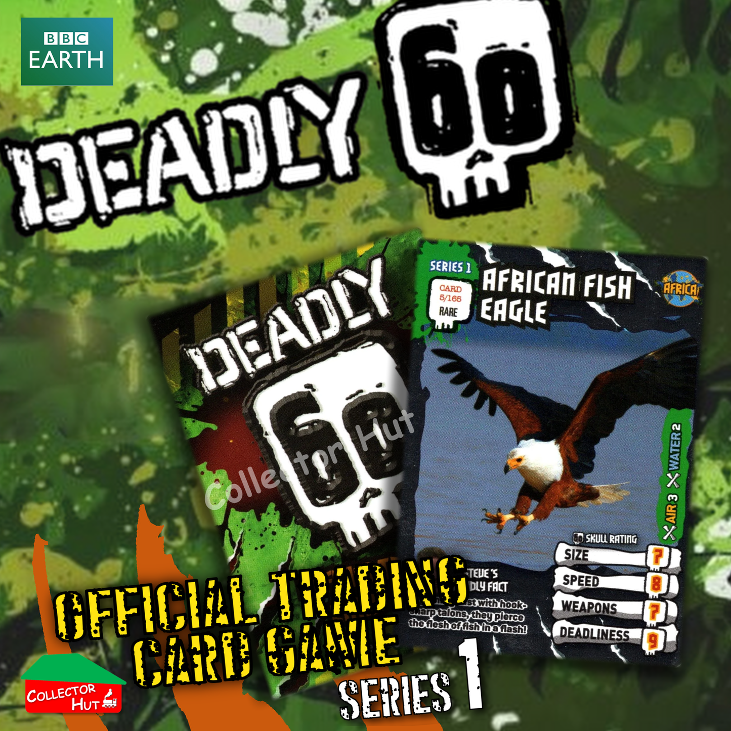 CBBC Deadly 60 Season 1, 2 & Wild FOIL RARE LIMITED Trading Cards