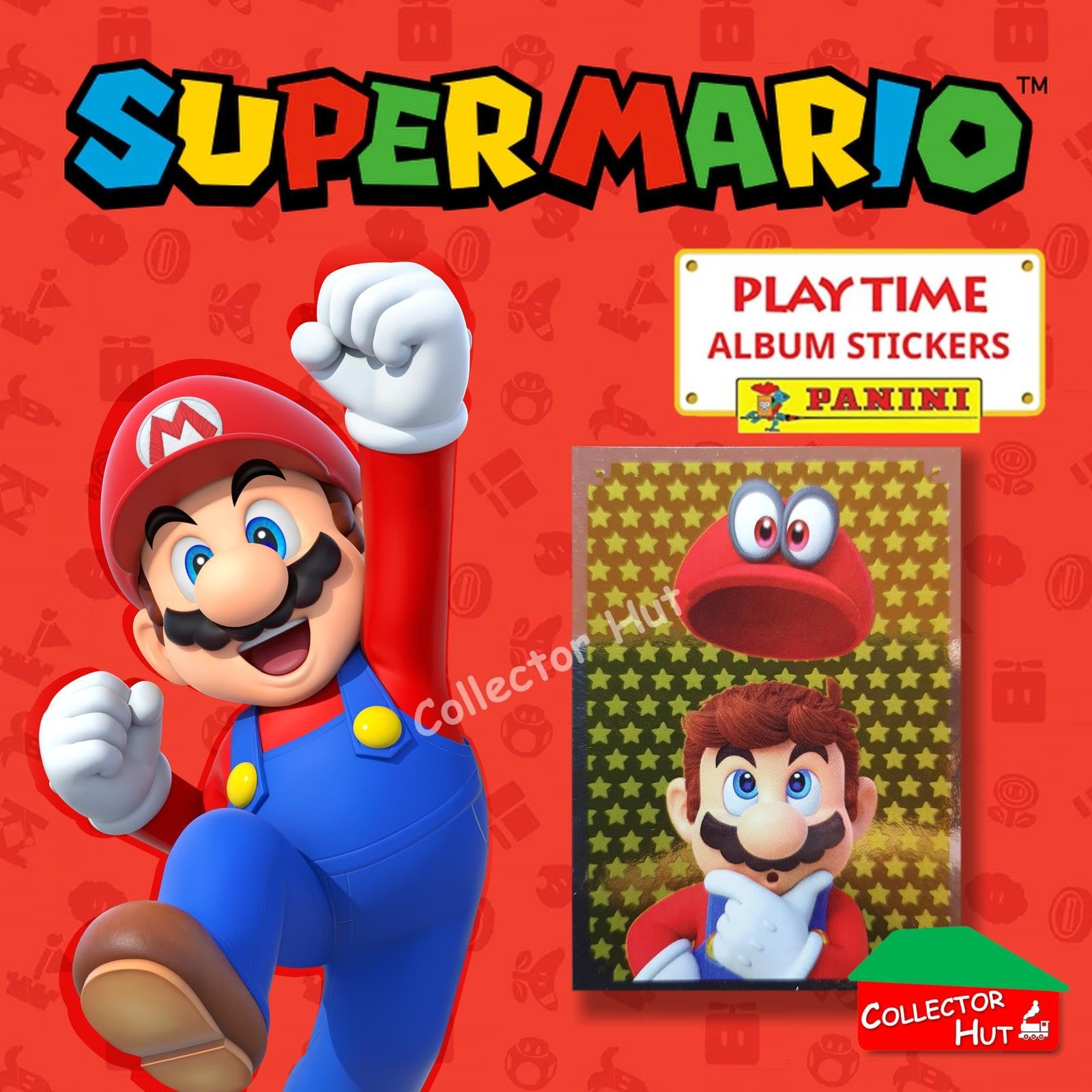 Panini Super Mario Playtime Sticker Collection Singles
