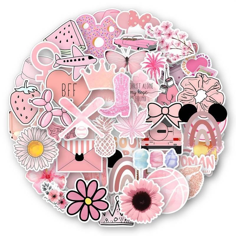Awesome Stickers Novelty Anime Cartoon Animals Artistic 100's to Choose From