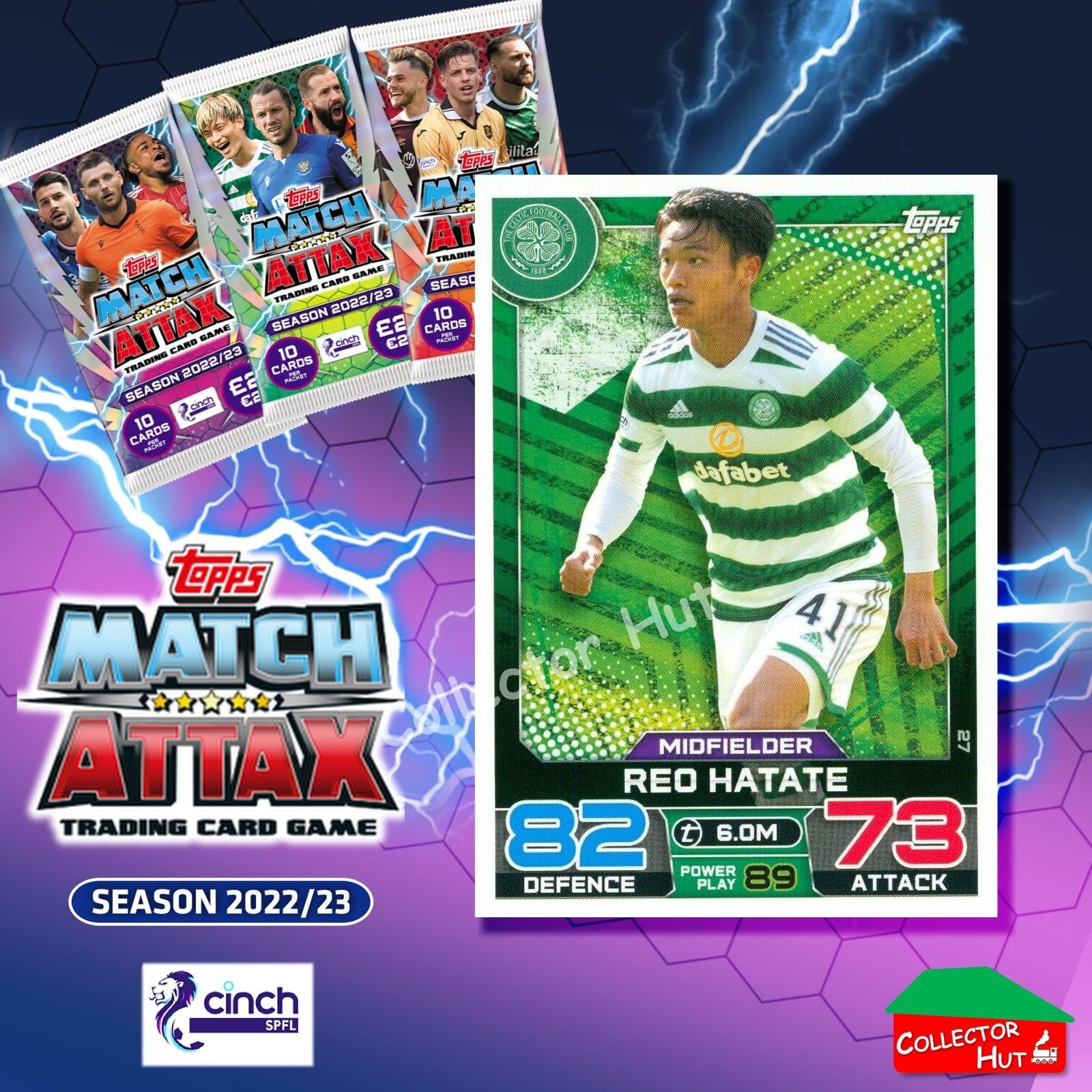 TOPPS MATCH ATTAX SPFL 2022/23 #1-162 Choose Your Card