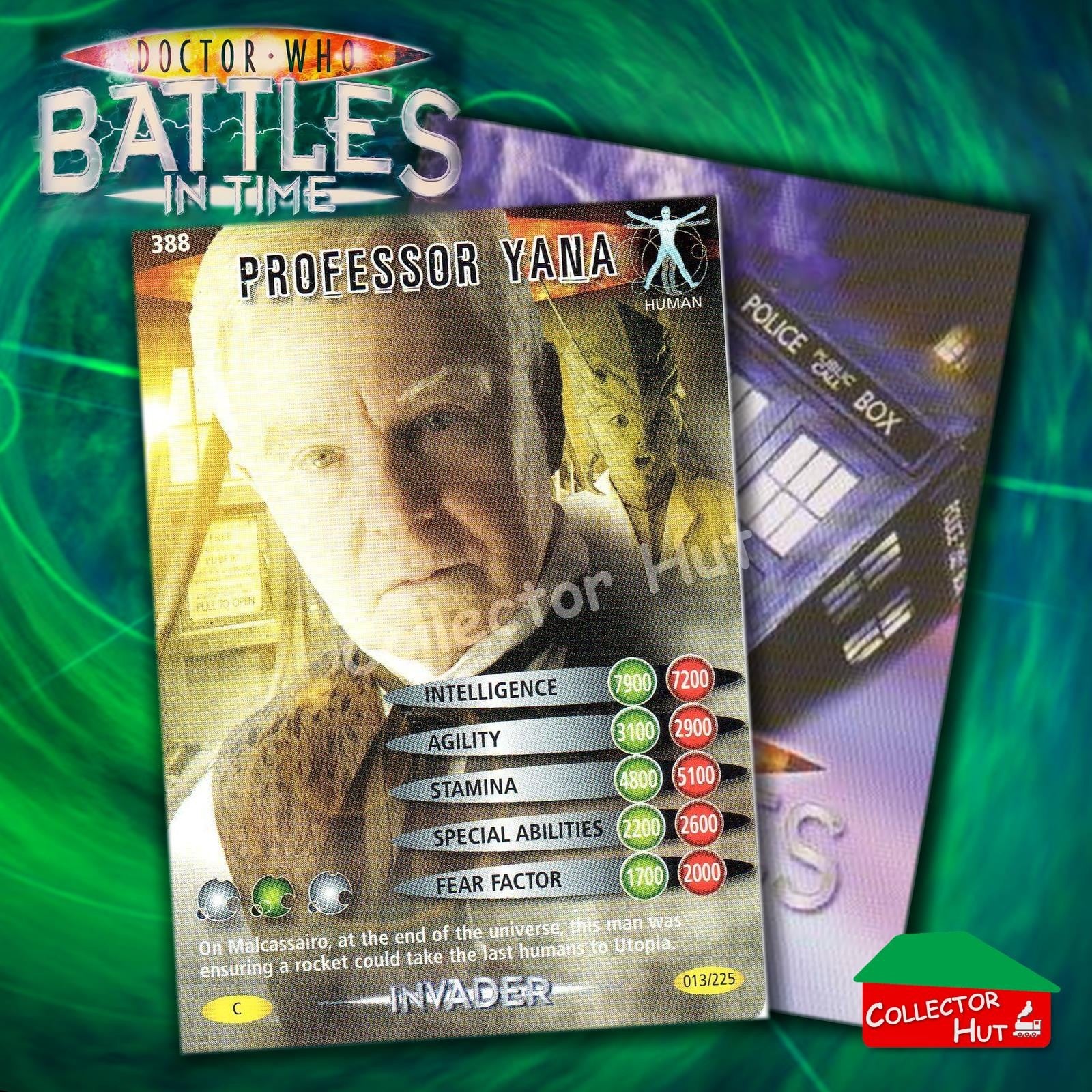 DOCTOR WHO Battles in Time #376-600 INVADER RARE & COMMON CARDS YOU CHOOSE