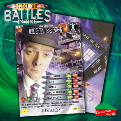 DOCTOR WHO Battles in Time #376-600 INVADER RARE & COMMON CARDS YOU CHOOSE