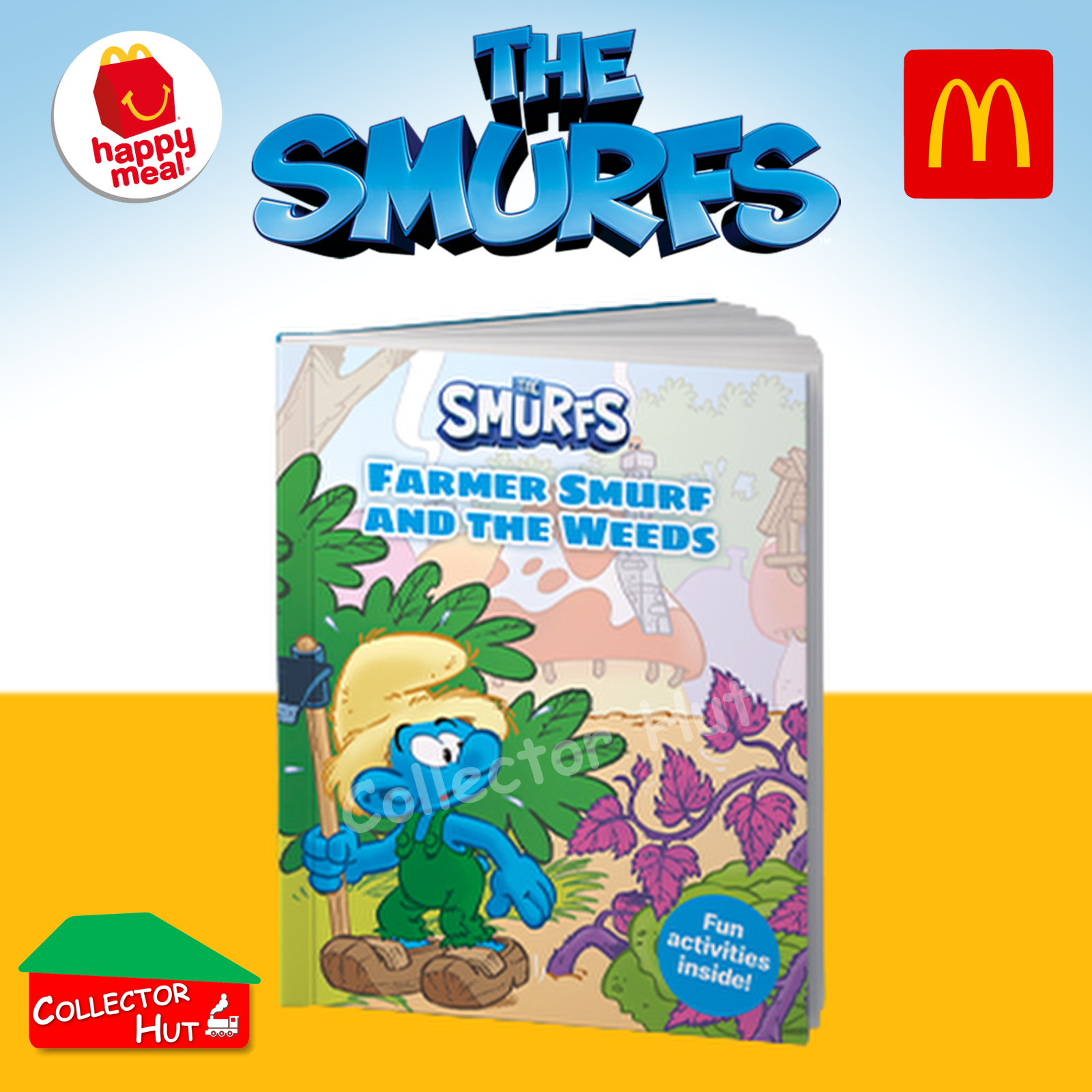 McDonald's Happy Meal Toys The Smurfs Plush Toys (2022)