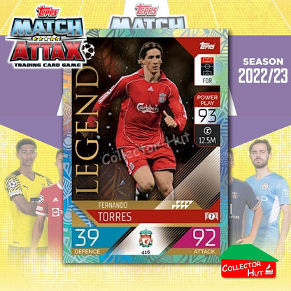Topps Match Attax EuropA Champions League 2022/23 FOIL LEGEND LIMITED CARDS