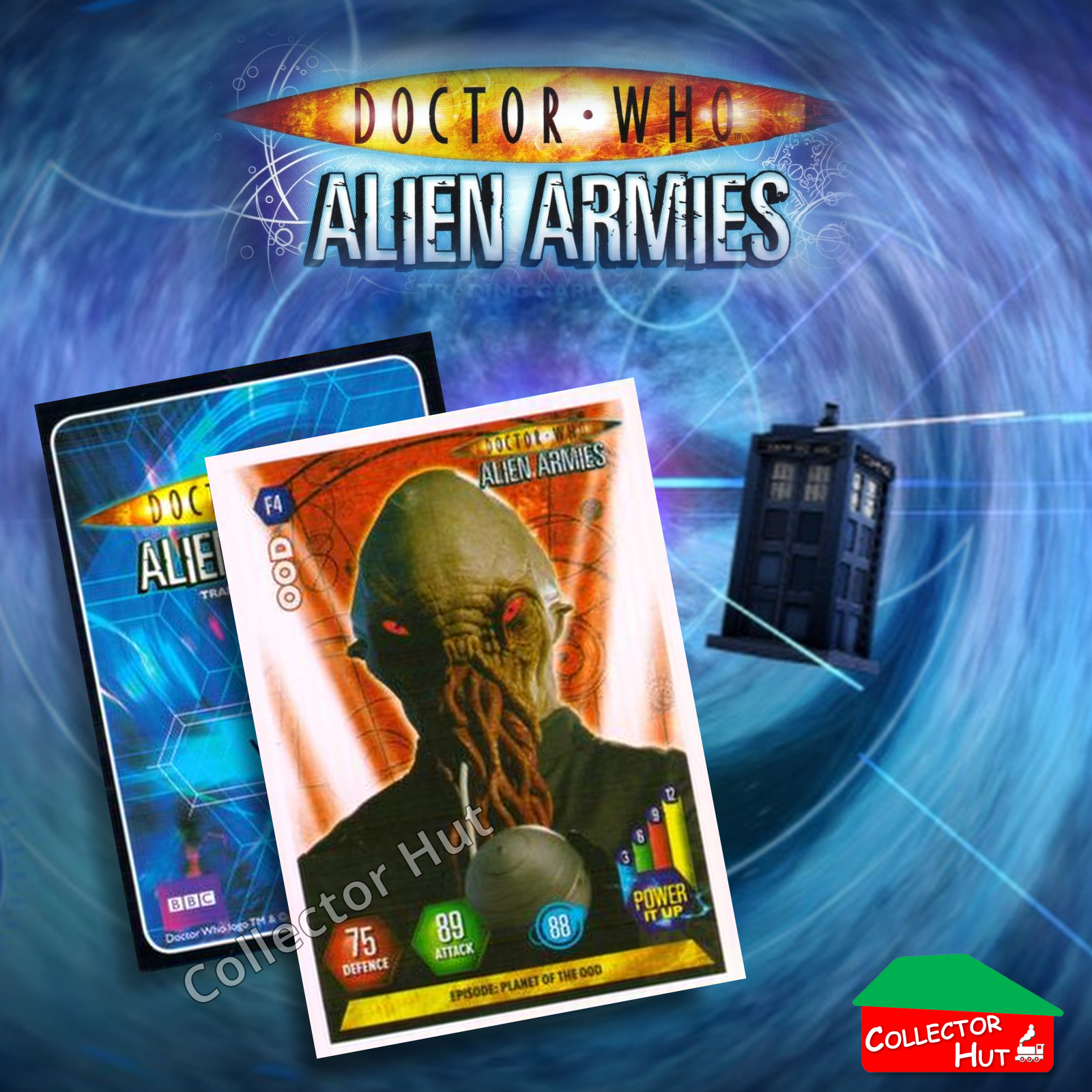 DOCTOR WHO Alien Armies Trading Cards Glitter Super Emboss Foil Cards