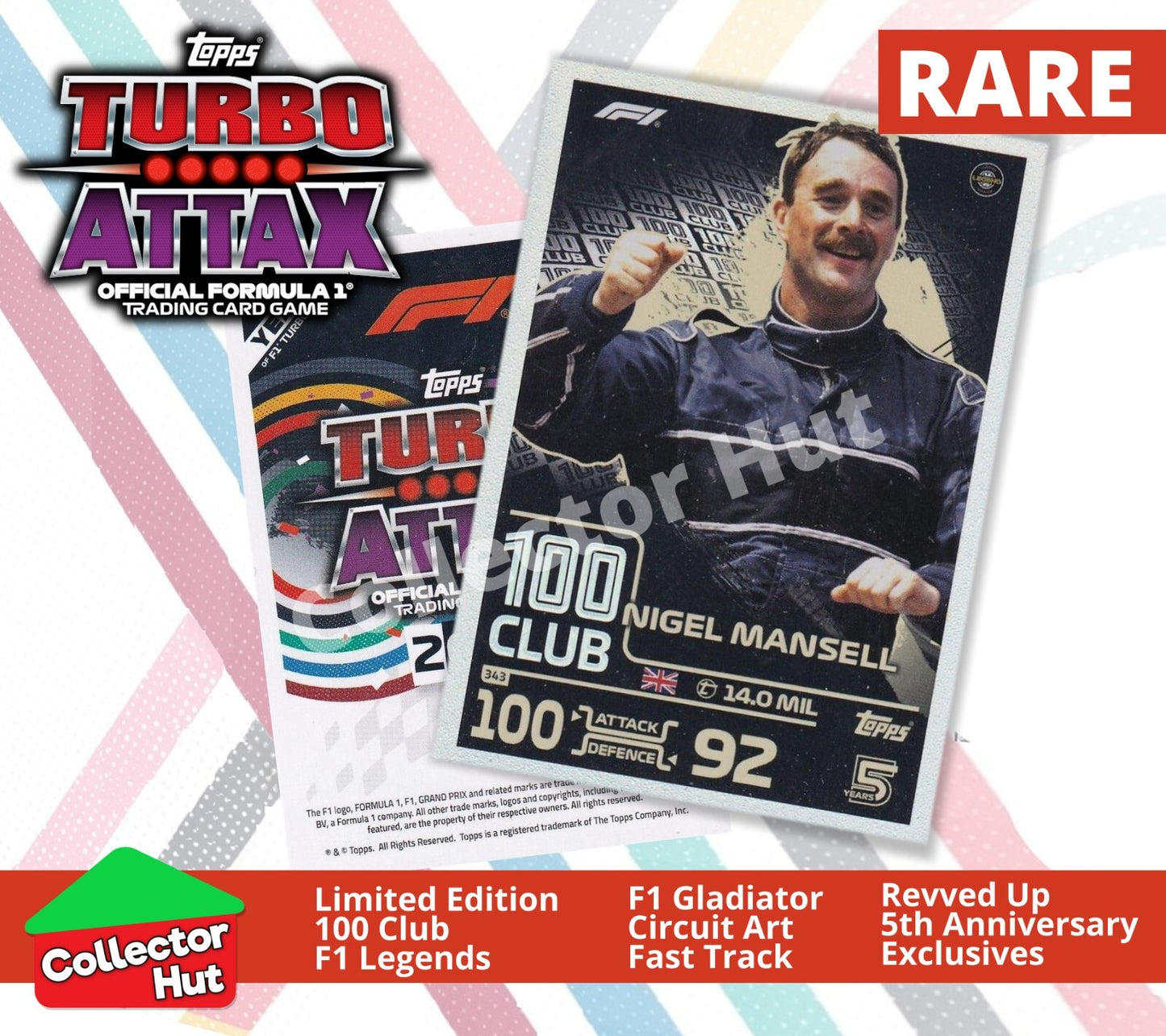 Topps Turbo Attax Formula 1 F1 2024 #313-344 RARE Limited Cards YOU CHOOSE