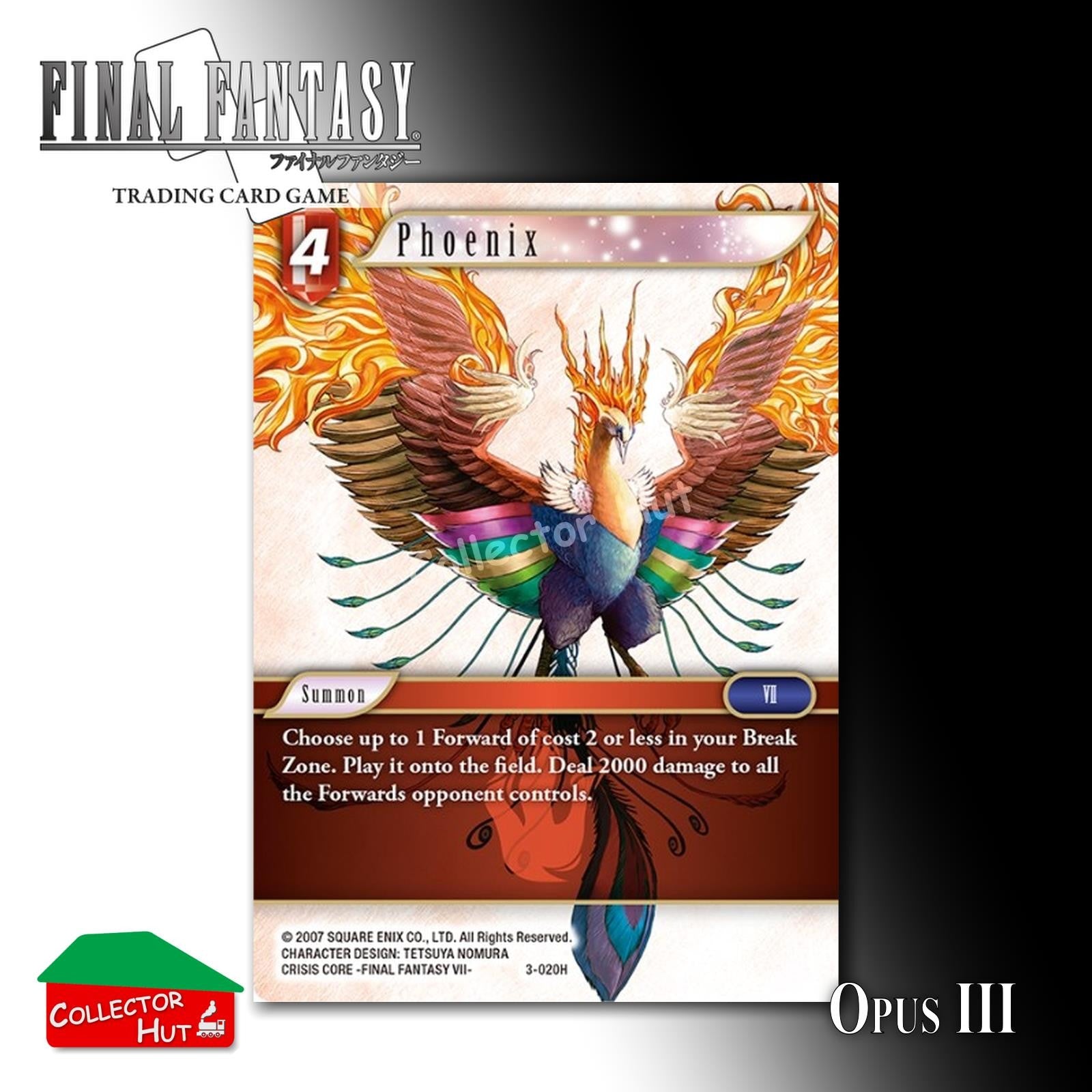 Final Fantasy Trading Card Game OPUS III 3 Singles You Choose