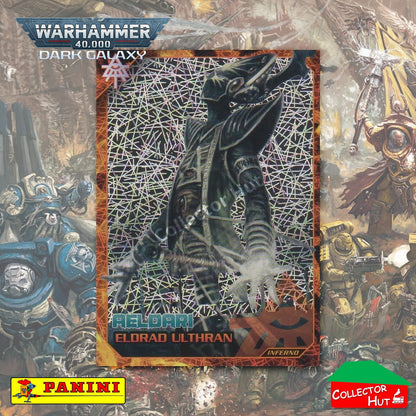 PANINI Warhammer 40,000 Dark Galaxy Webway Inferno Adamantium Limited FOIL Cards