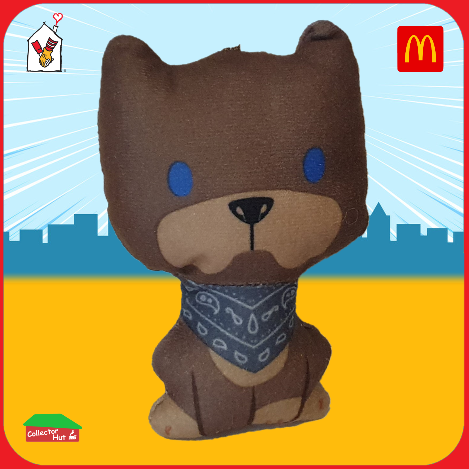 McDonald's Happy Meal DC Super Heroes, Super-Villains, Super Pets Plush Toys