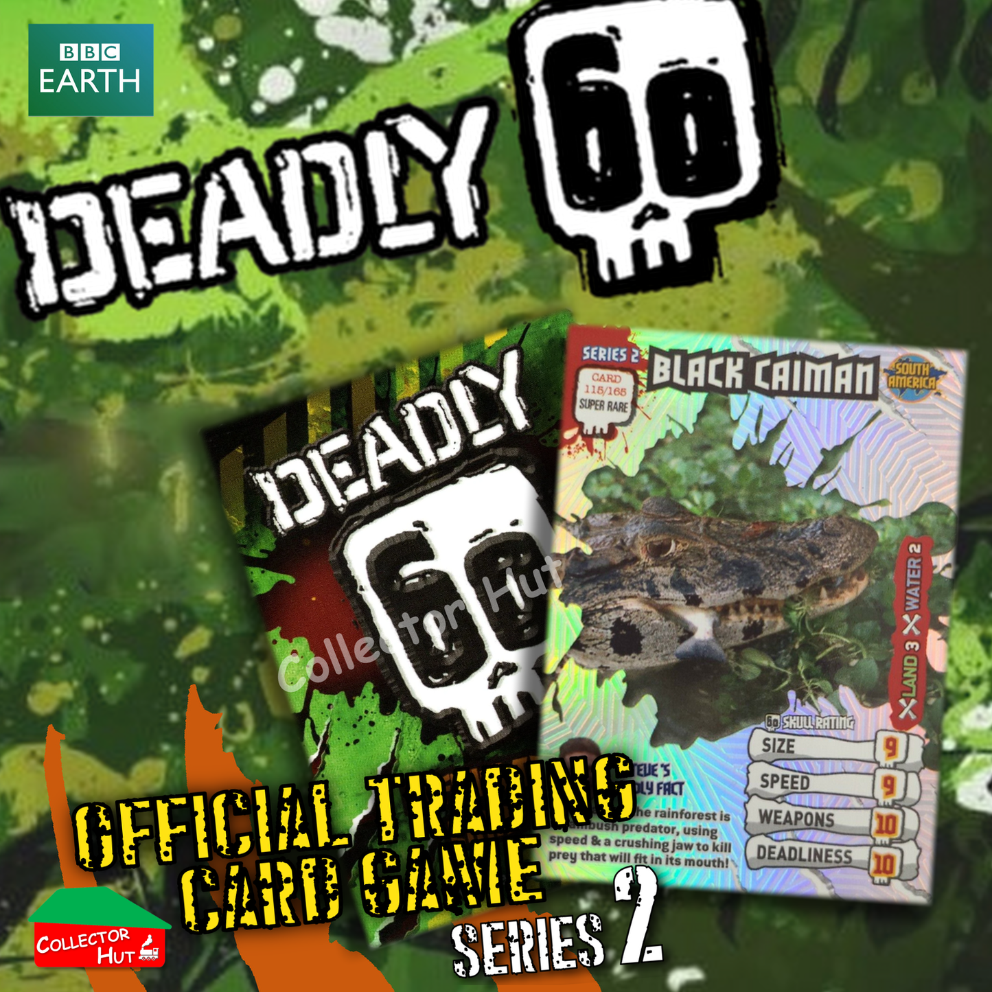 CBBC Deadly 60 Season 1, 2 & Wild FOIL RARE LIMITED Trading Cards
