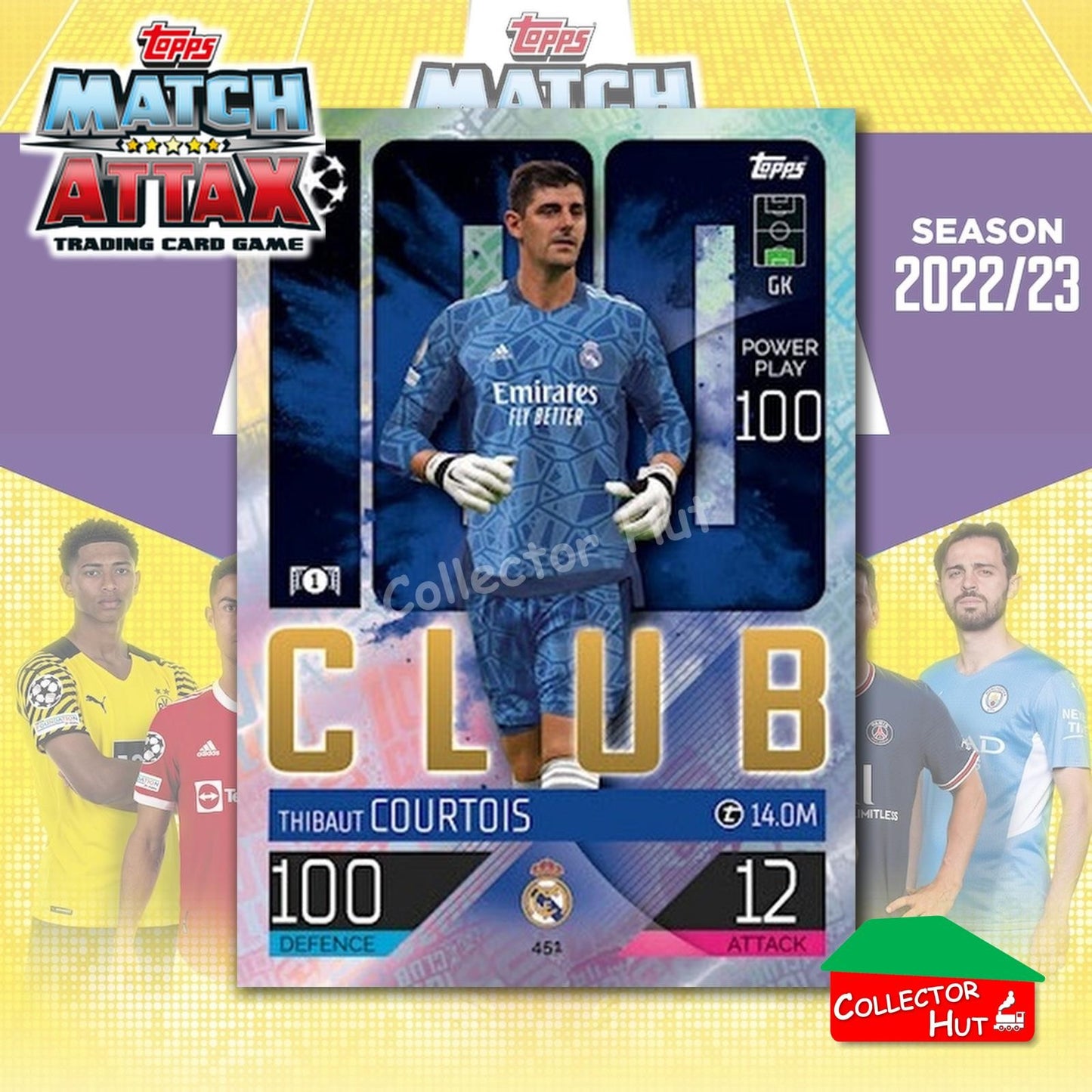 Topps Match Attax EuropA Champions League 2022/23 FOIL LEGEND LIMITED CARDS