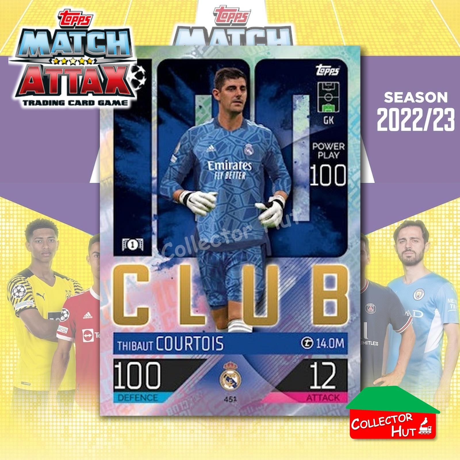 Topps Match Attax EuropA Champions League 2022/23 FOIL LEGEND LIMITED CARDS