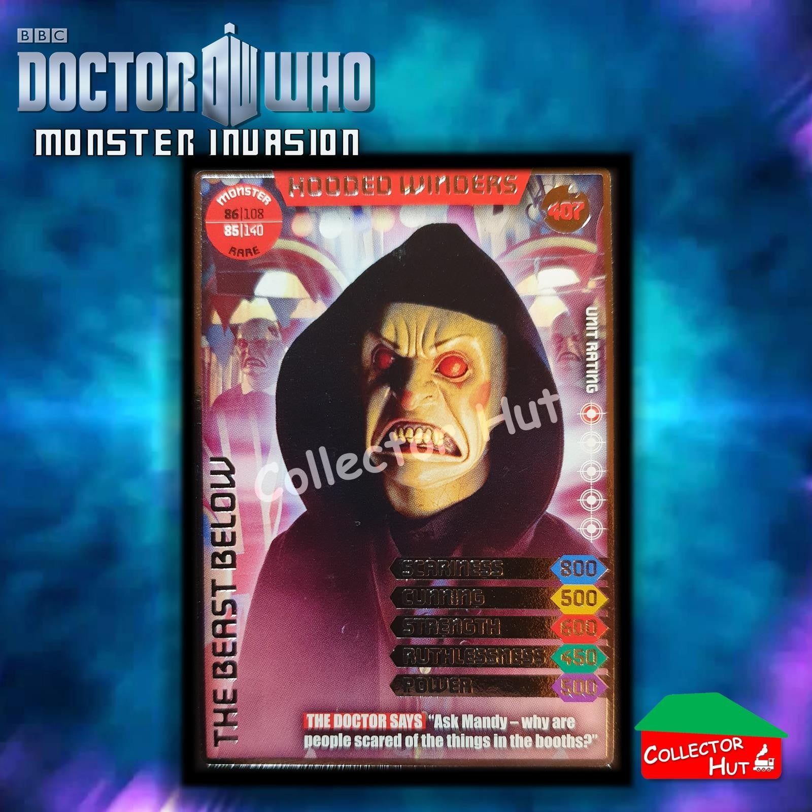 DOCTOR WHO Monster Invasion Trading Cards ULTIMATE 346-476 New Fresh & Sleeved
