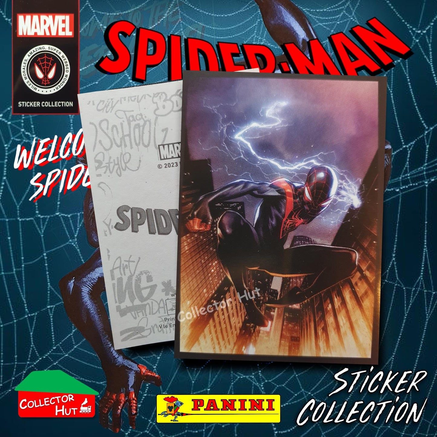 Panini Spider-Man Spider-Verse 2023 Collection Sticker Singles #1-163 & F1-30