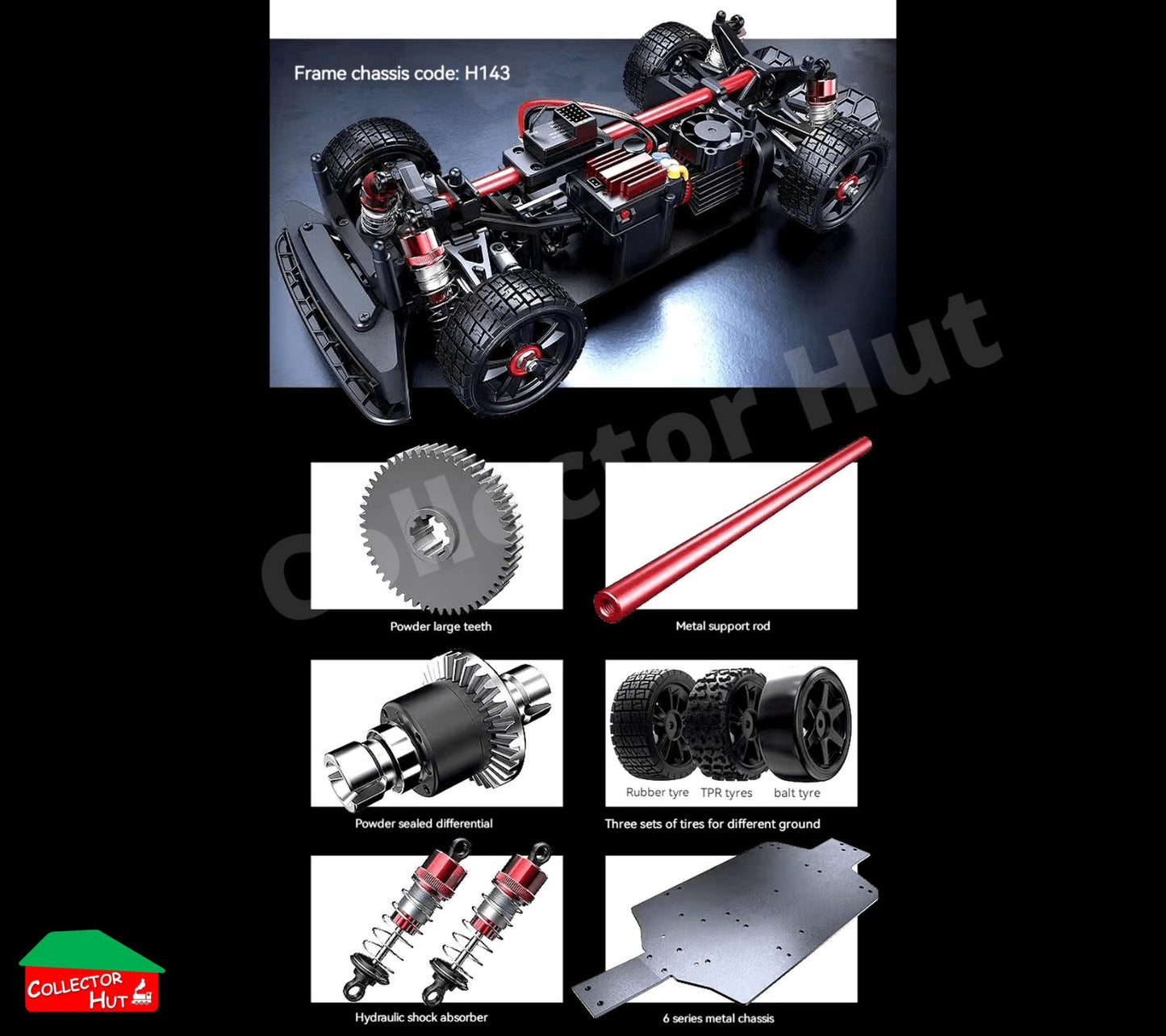 MJX Hyper Go 1:14 4WD Rally Car Drift Series 14301 Citroen 14302 Lancia 14303