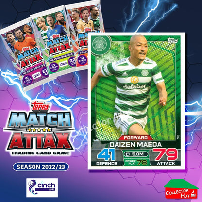 TOPPS MATCH ATTAX SPFL 2022/23 #1-162 Choose Your Card