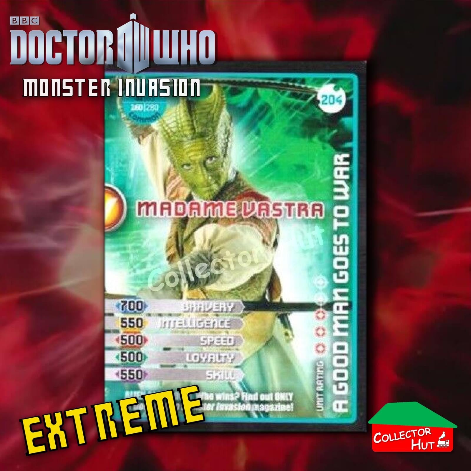 DOCTOR WHO Monster Invasion EXTREME Cards 166-344 New Fresh & Sleeved YOU CHOOSE