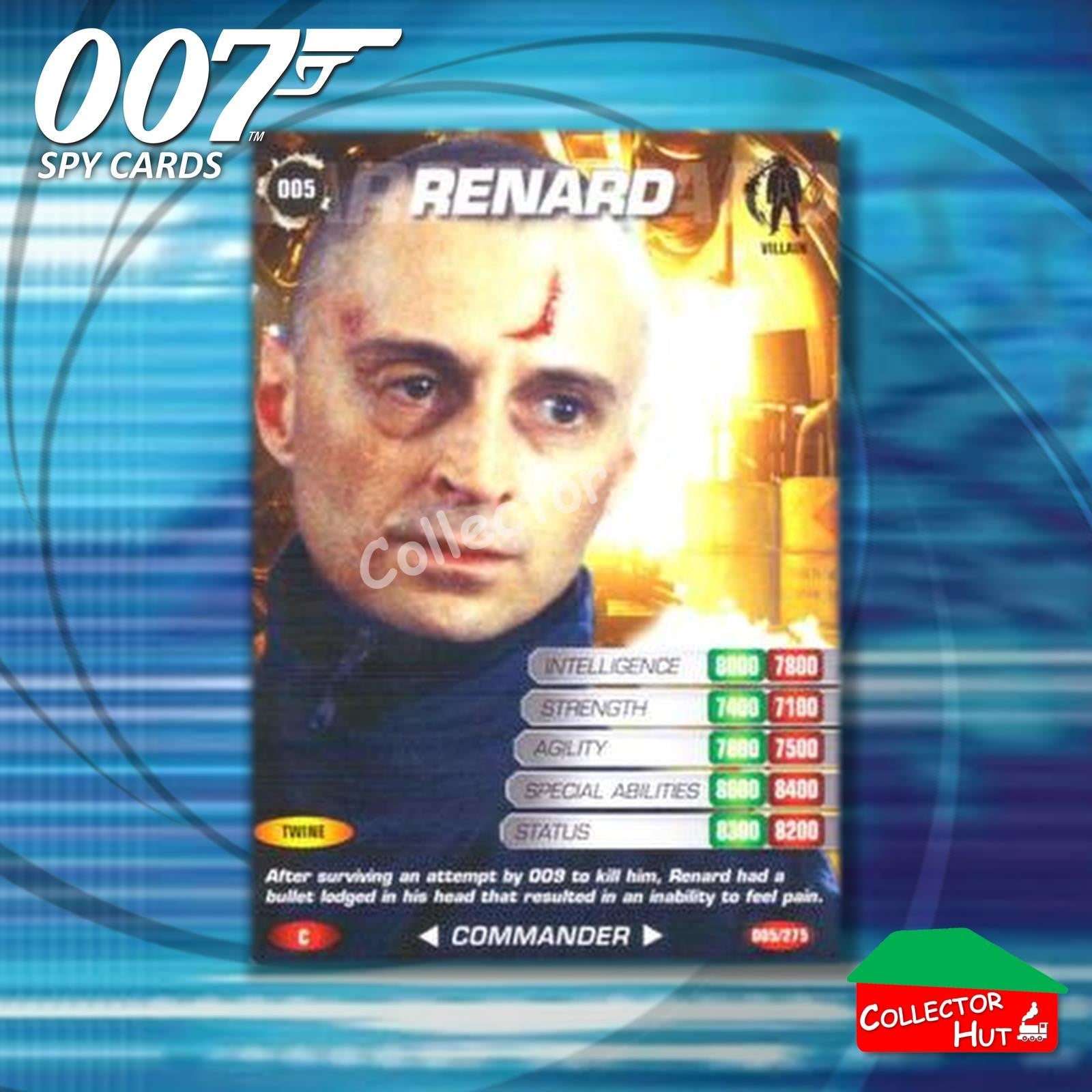 James Bond 007 Commander Spy Cards BASE COMMON YOU CHOOSE