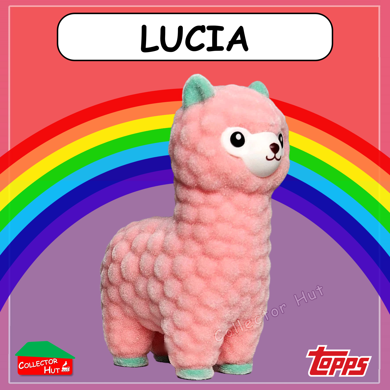 Topps I Love Llamas RAINBOW EDITION Cute Blind Bag Mini Figures