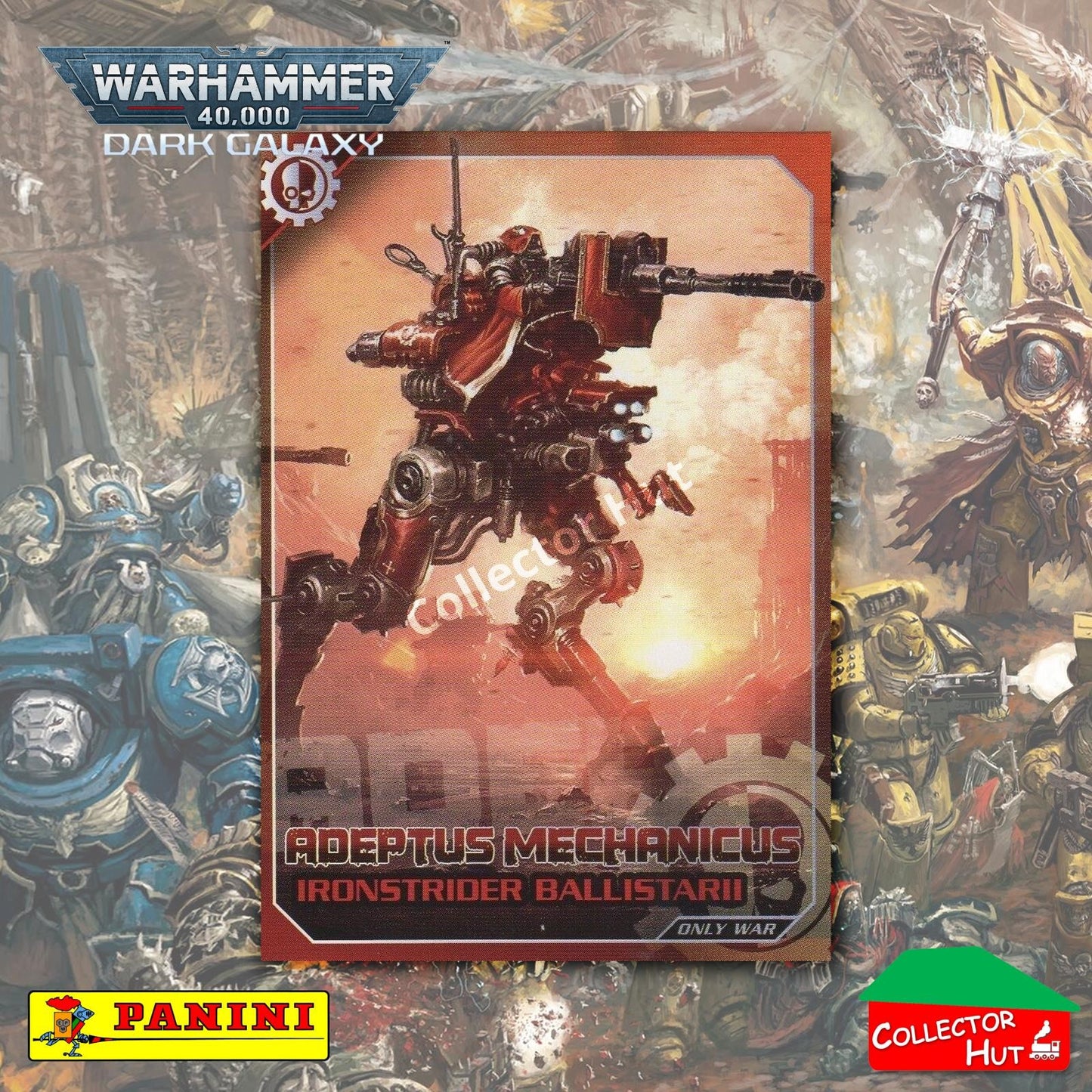 PANINI Warhammer 40,000 Dark Galaxy Only War Base Trading Cards #1-225