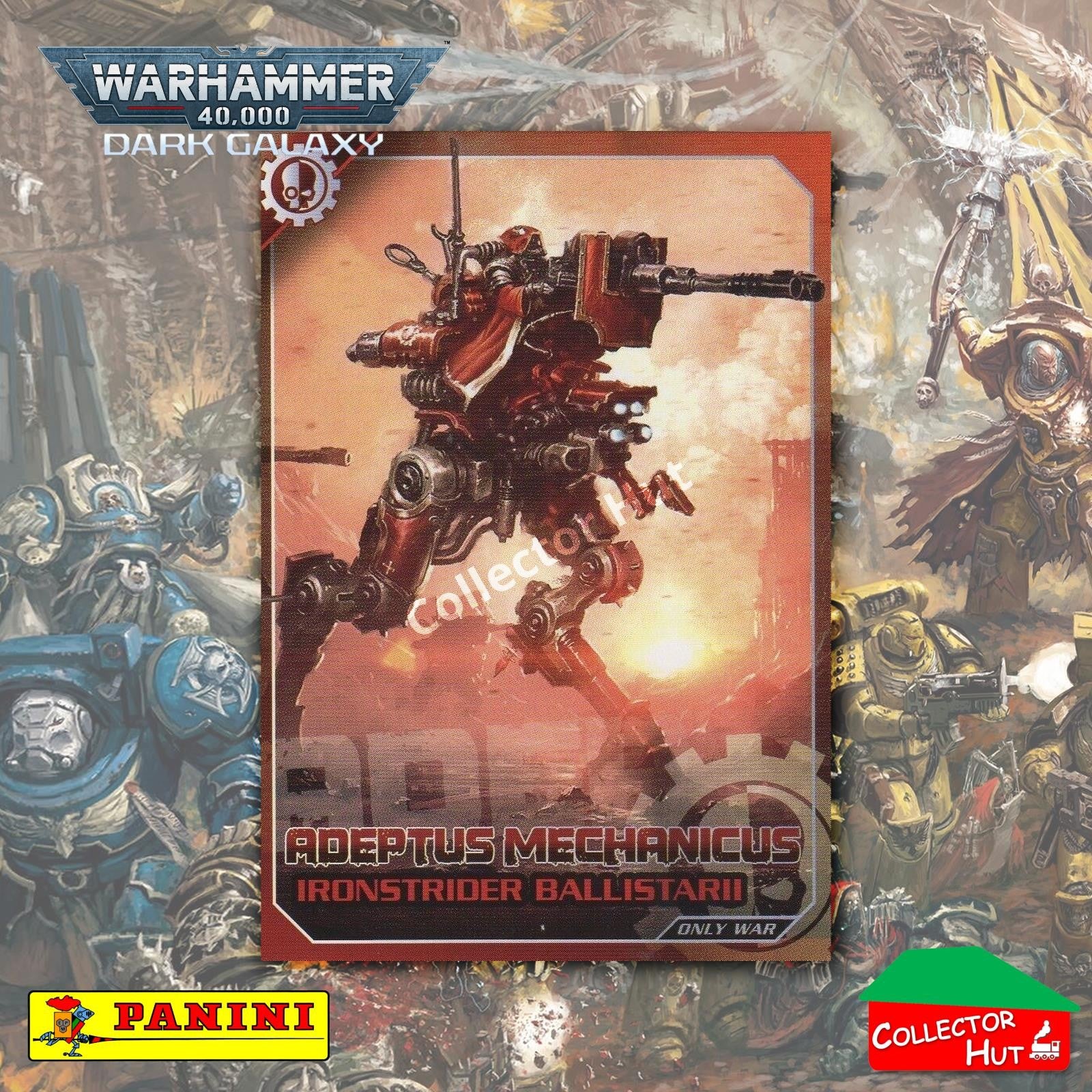 PANINI Warhammer 40,000 Dark Galaxy Only War Base Trading Cards #1-225