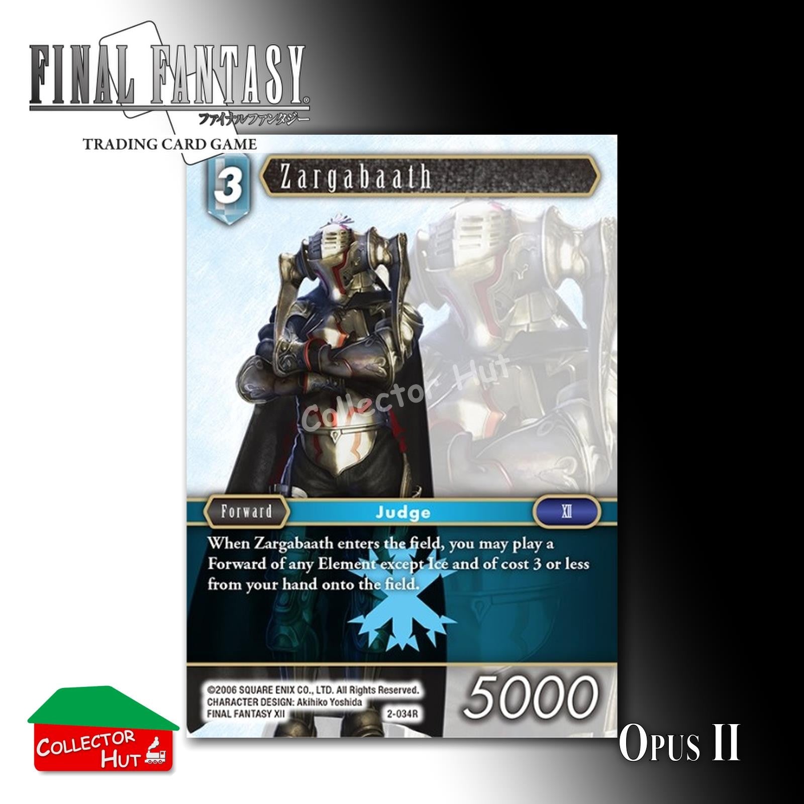 Final Fantasy Trading Card Game OPUS II 2 Singles You Choose