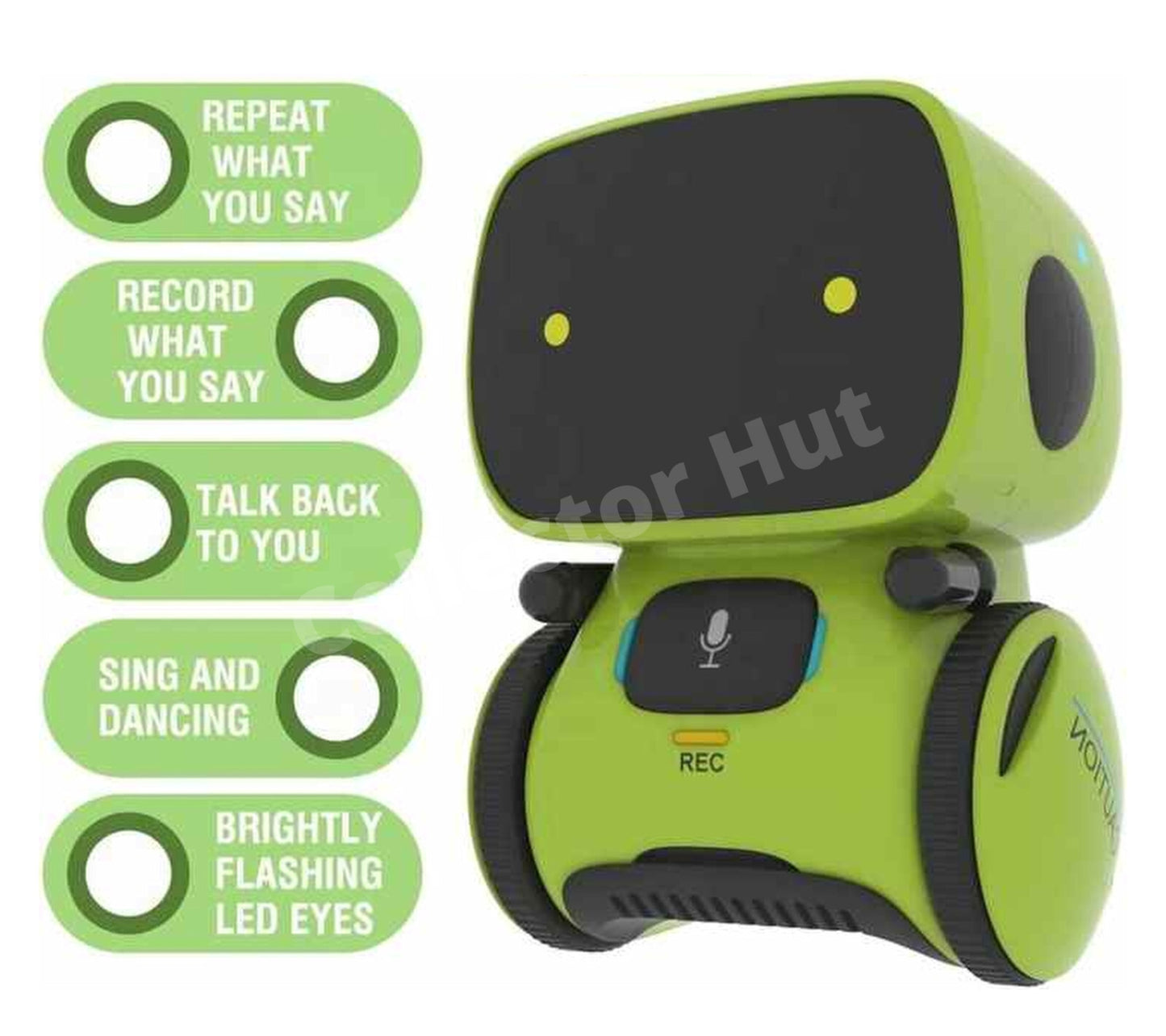 Interactive Smart Robot Kids Toy Voice & Touch Control Dancing Talking Pet Gift