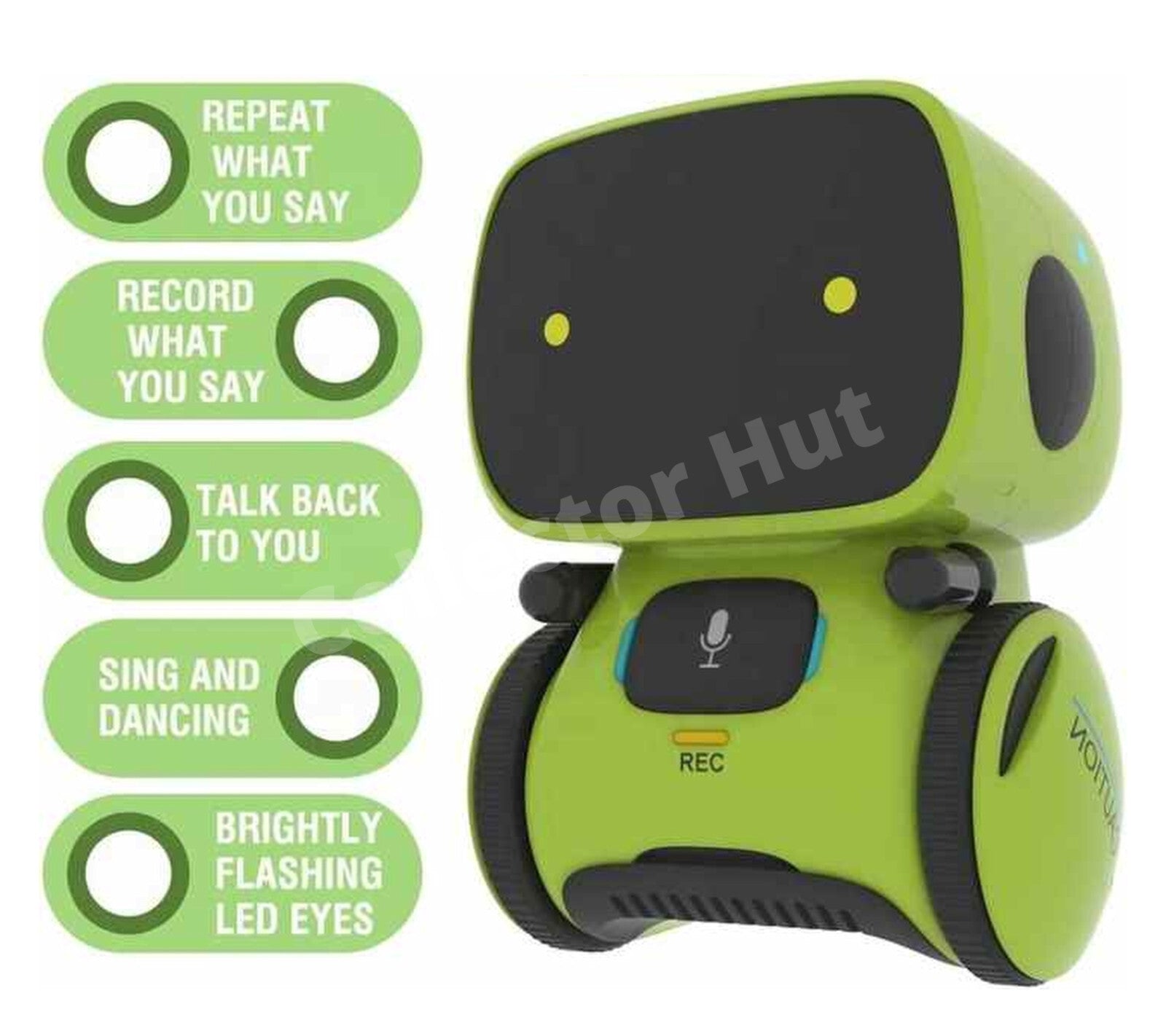Interactive Smart Robot Kids Toy Voice & Touch Control Dancing Talking Pet Gift
